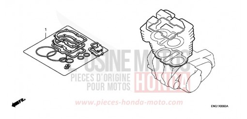 DICHTUNG SATZ A CB250X de 1999
